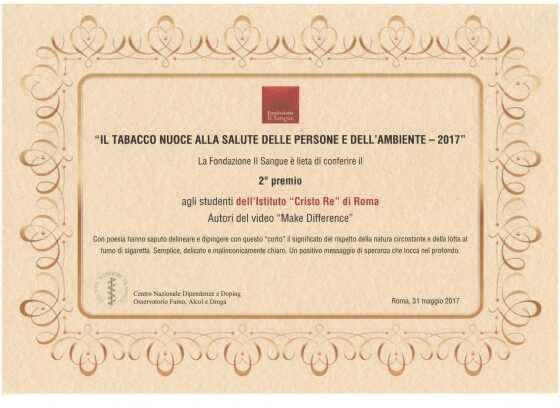 Concorso &#8220;Il tabacco nuoce alla salute delle persone e dell’’ambiente&#8221;