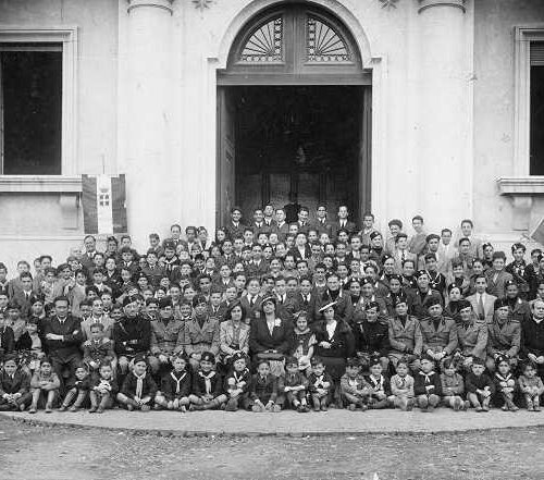 1933 Foto di guppo balilla e lupetti