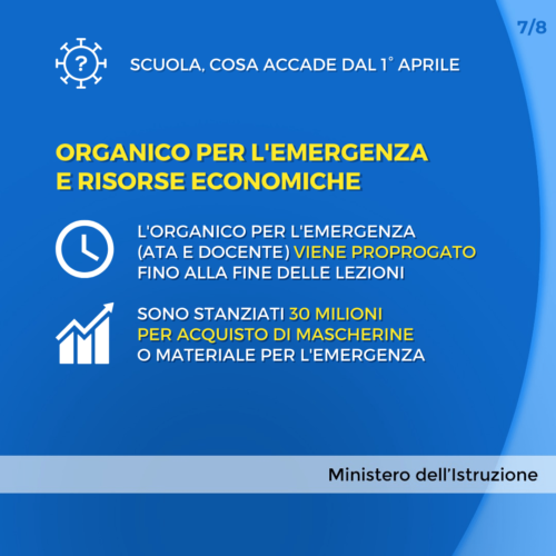 Misure da applicare in ambito scolastico in presenza di casi di positività al Covid-19