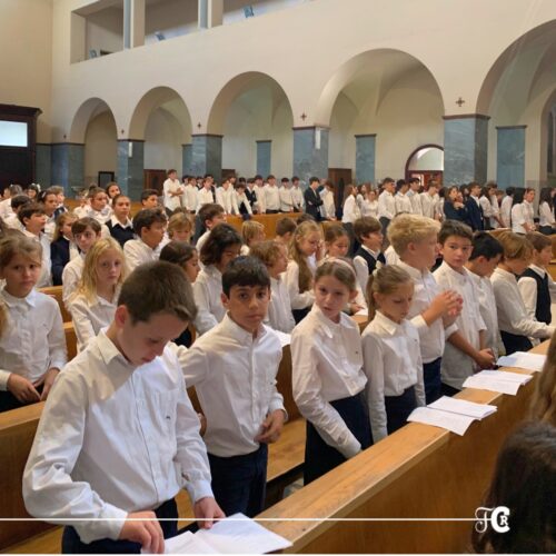 Insieme per iniziare il nuovo anno scolastico: la S. Messa a Santa Emerenziana