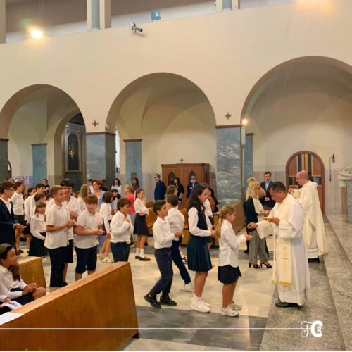 Insieme per iniziare il nuovo anno scolastico: la S. Messa a Santa Emerenziana