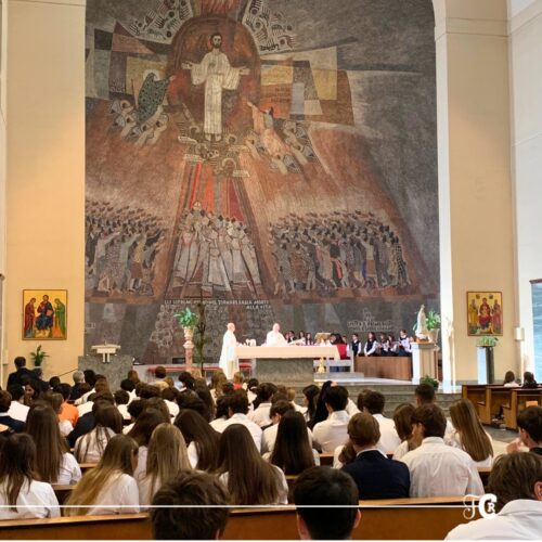 Insieme per iniziare il nuovo anno scolastico: la S. Messa a Santa Emerenziana