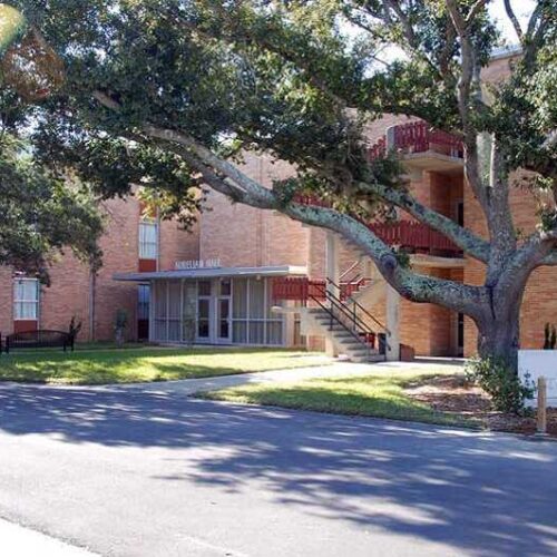 Campus Dormitory Exterior