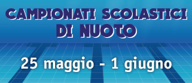 banner campionati scolastici di nuoto